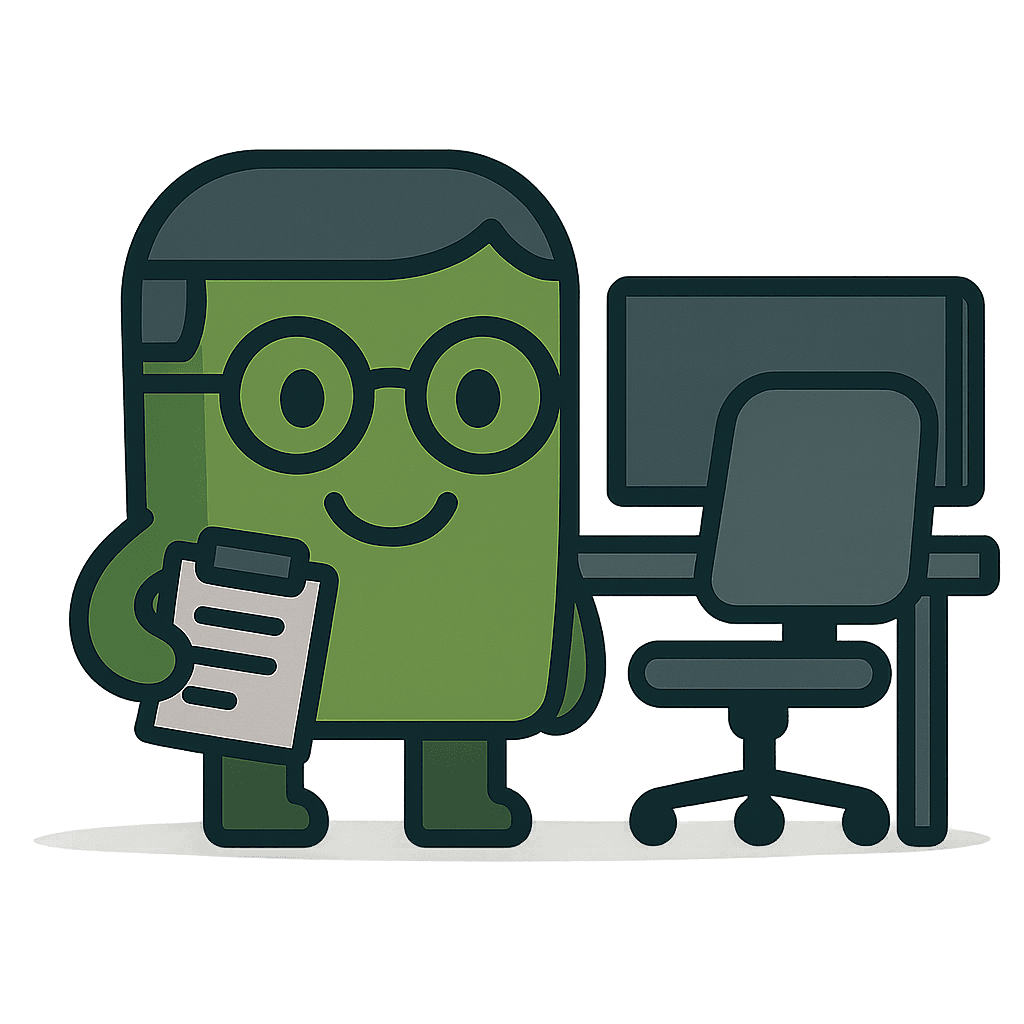 Business Waste bin character