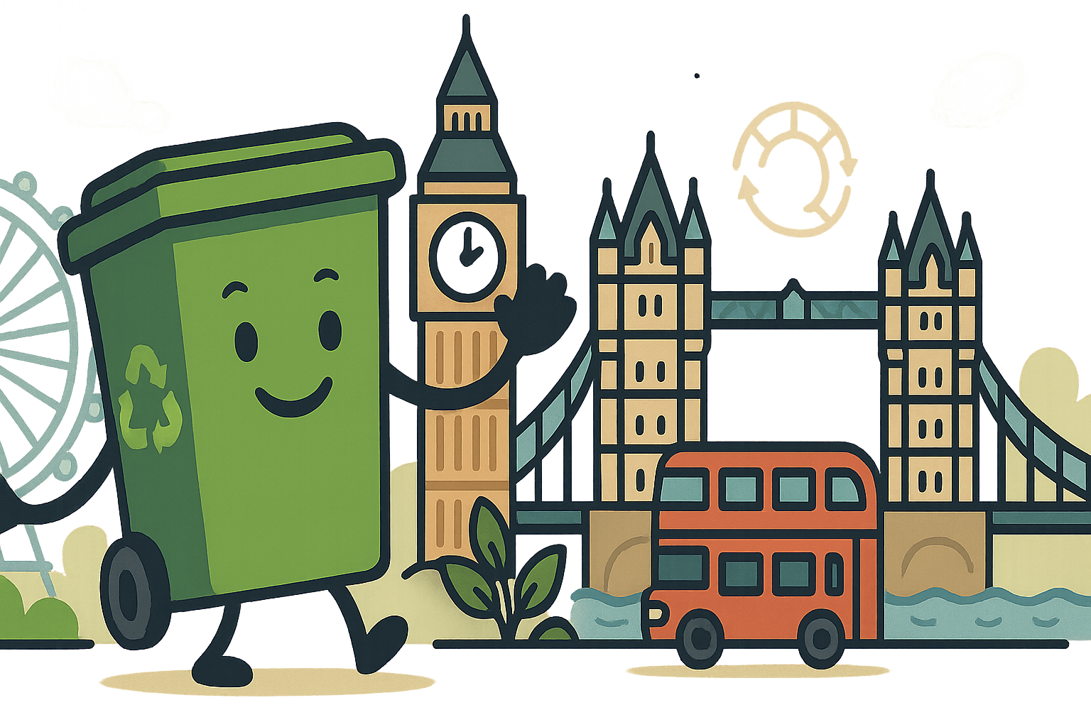 London Borough Bin Collection Days: Your Complete 2025 Guide to Waste & Recycling Schedules cover image