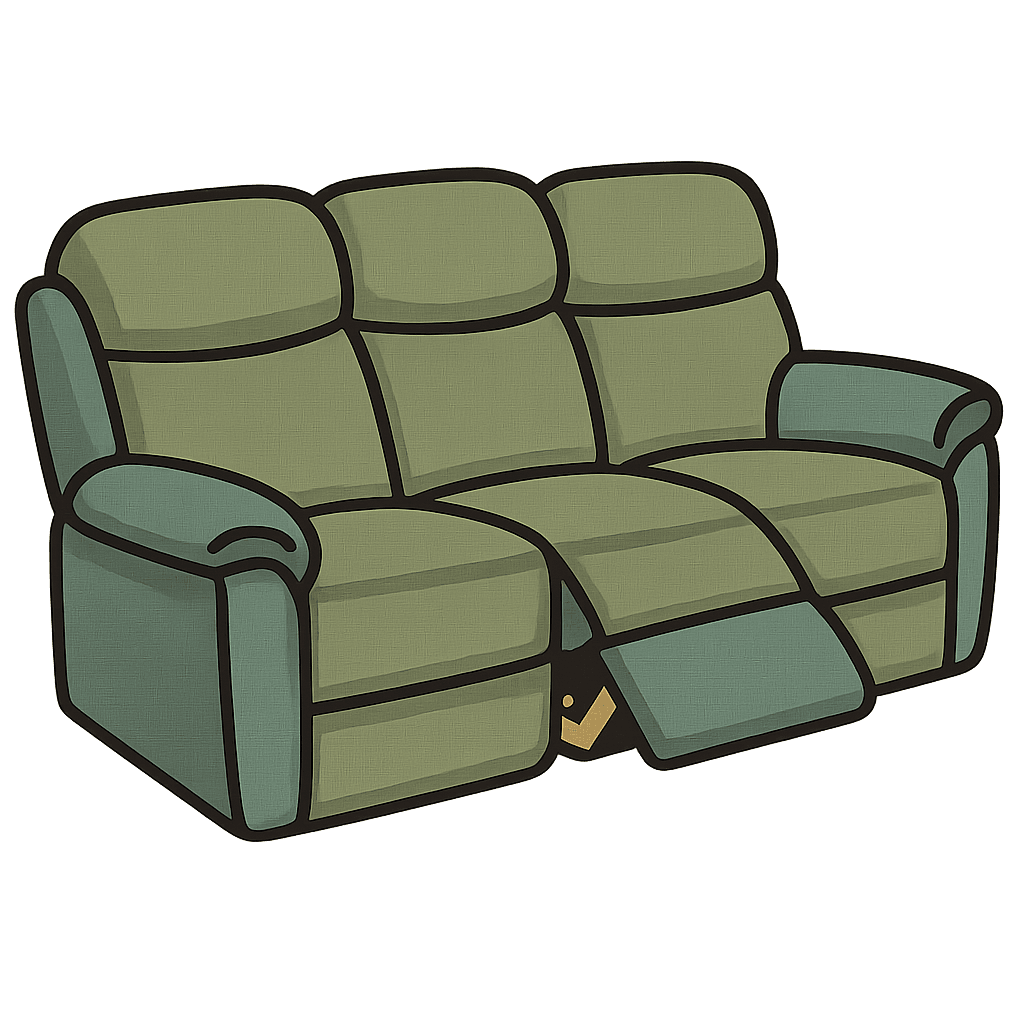 Reclining 3-Seater