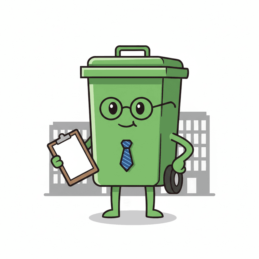 Business Waste illustration