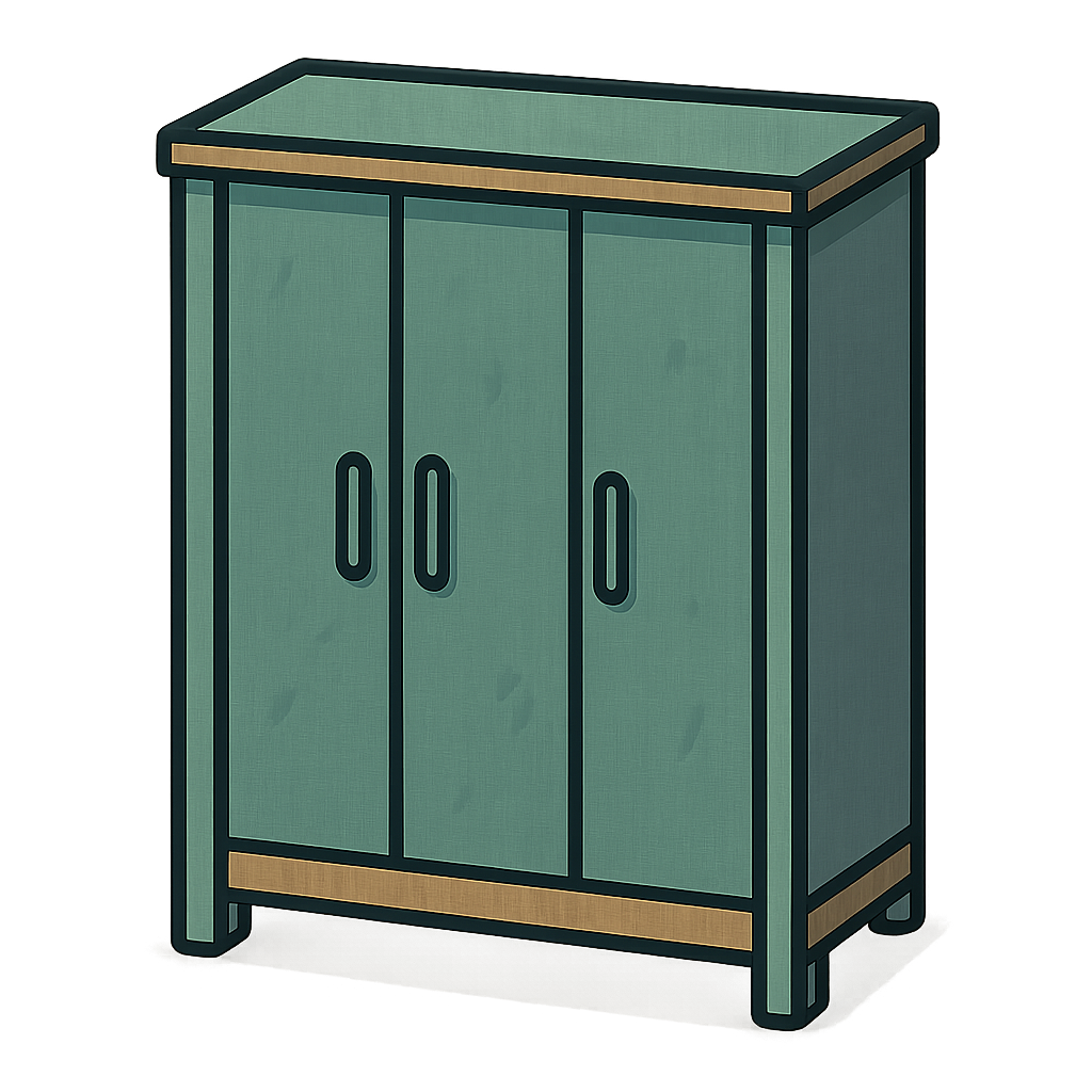 3 Door Wardrobe