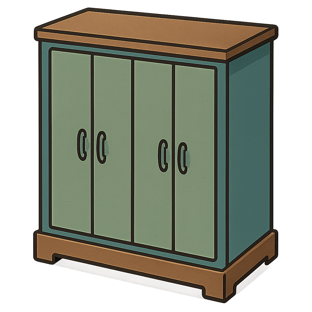4 Door Wardrobe