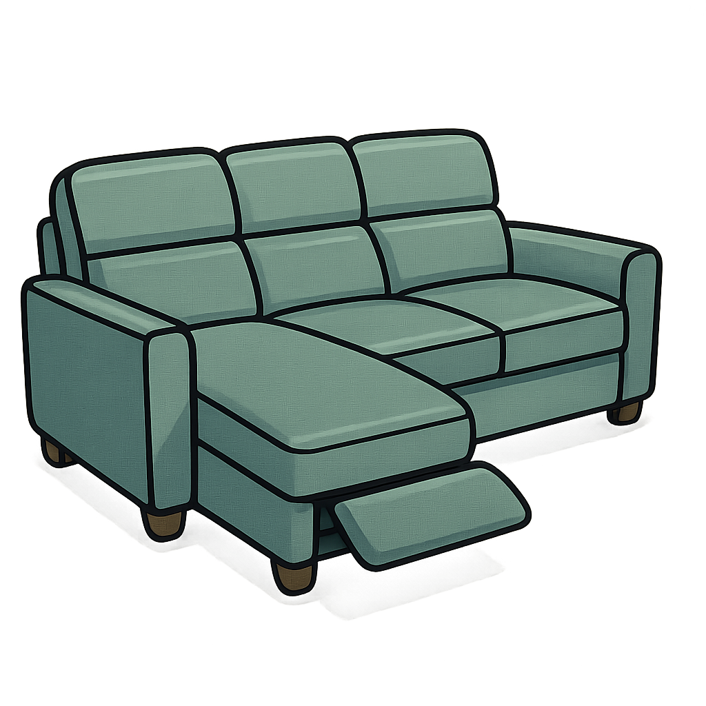 Reclining Corner Sofa